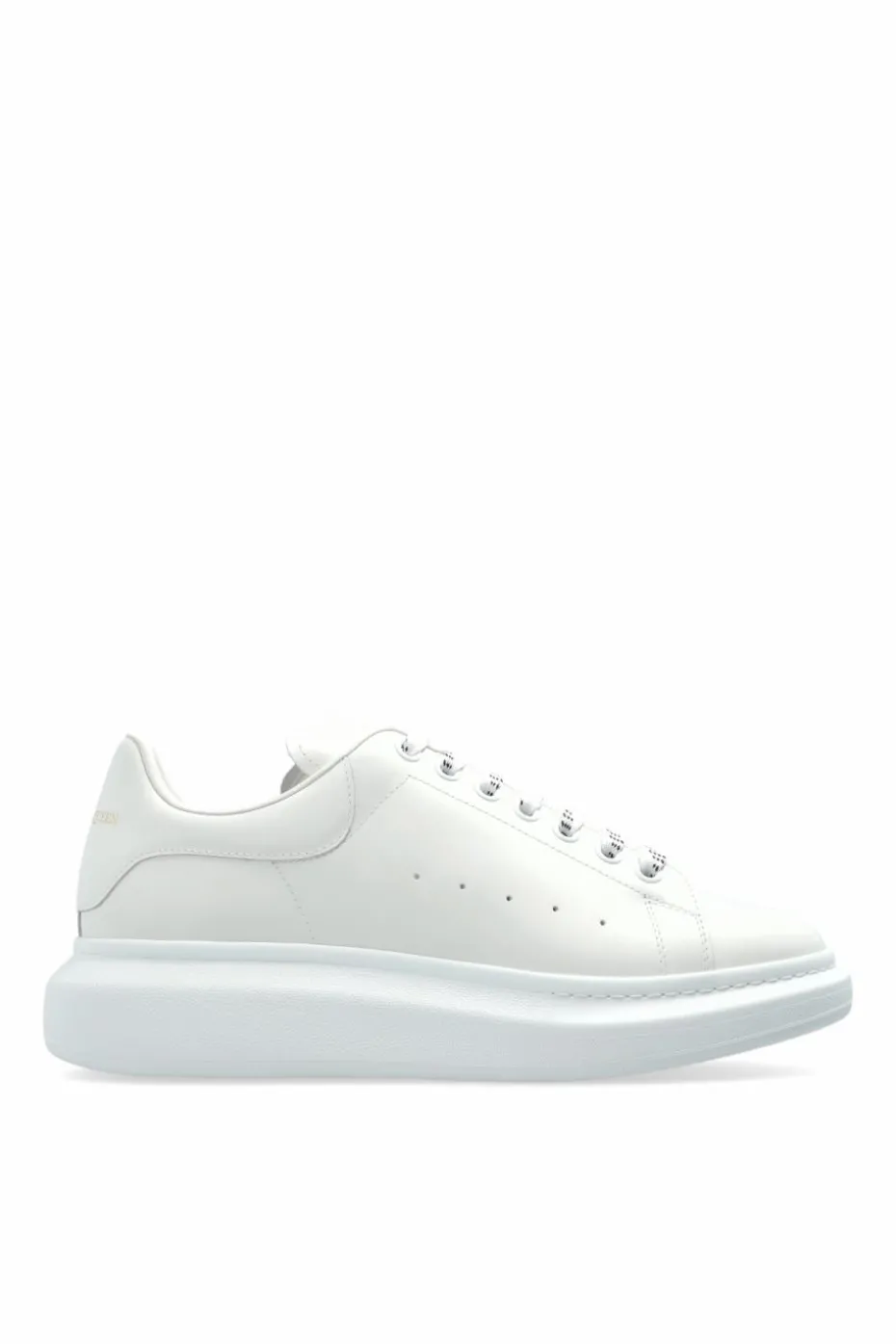 Alexander McQueen BIAŁY Skórzane buty sportowe