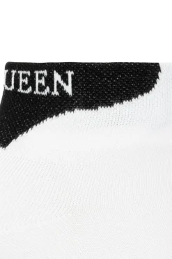 Alexander McQueen BIAŁY Skarpety z logo