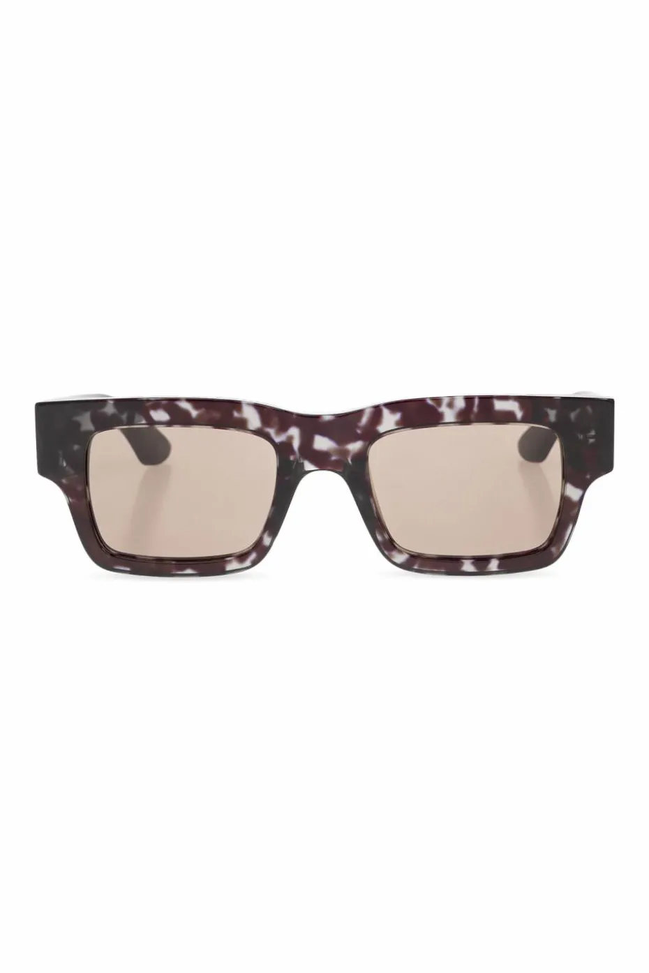 Alexander McQueen BRĄZOWY Okulary przeciwsłoneczne