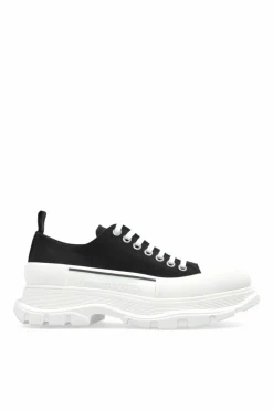Alexander McQueen CZARNY Buty sportowe na platformie