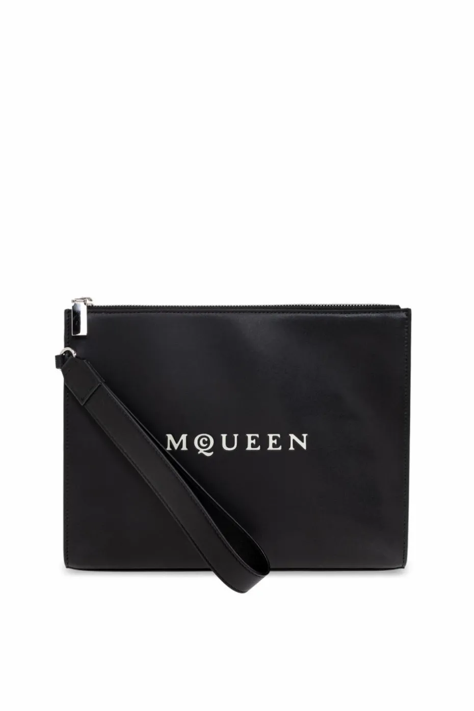 Alexander McQueen CZARNY Skórzana torba do ręki