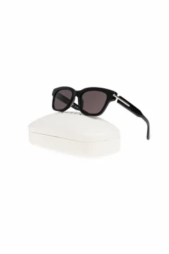 Alexander McQueen CZARNY Okulary przeciwsłoneczne