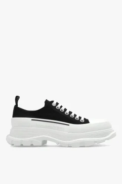 Alexander McQueen CZARNY Buty sportowe na platformie