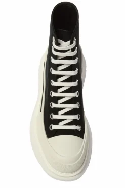 Alexander McQueen CZARNY Buty sportowe z logo