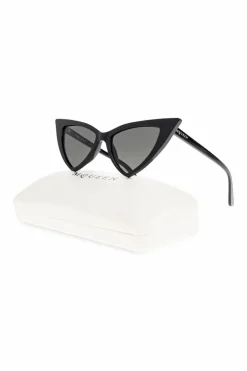 Alexander McQueen CZARNY Okulary przeciwsłoneczne