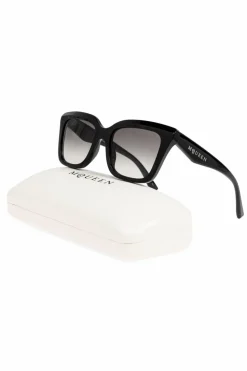 Alexander McQueen CZARNY Okulary przeciwsłoneczne