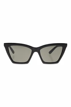 Alexander McQueen CZARNY Okulary przeciwsłoneczne