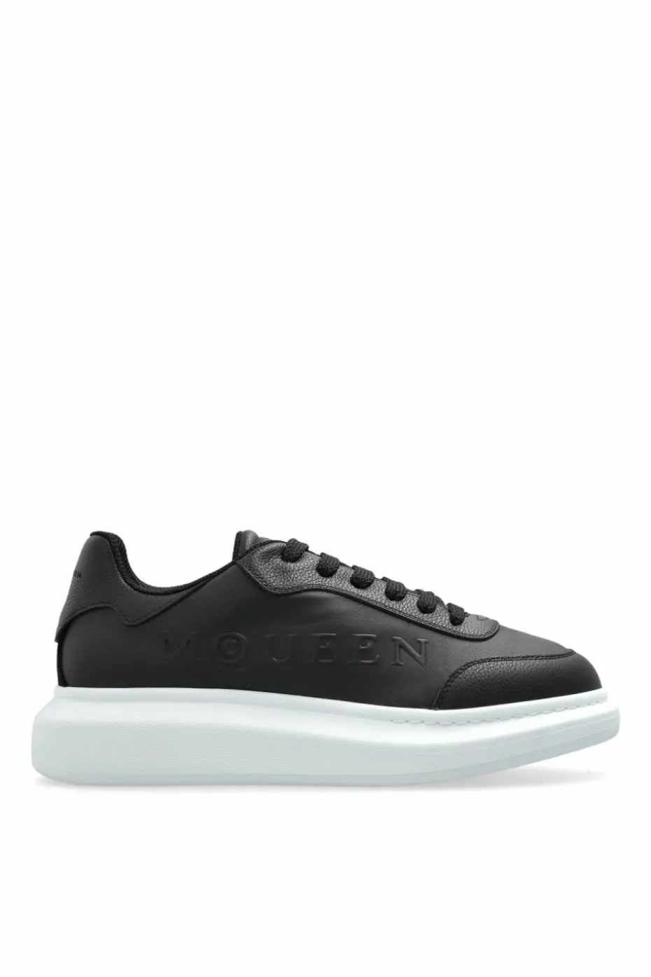 Alexander McQueen CZARNY Skórzane buty sportowe