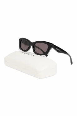 Alexander McQueen CZARNY Okulary przeciwsłoneczne