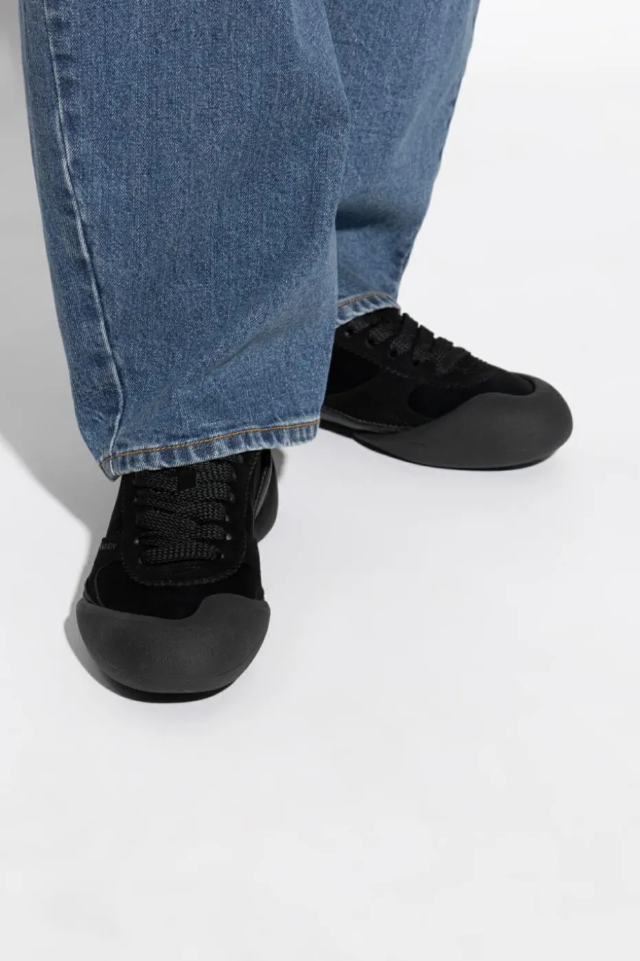 Alexander McQueen CZARNY Buty sportowe z logo