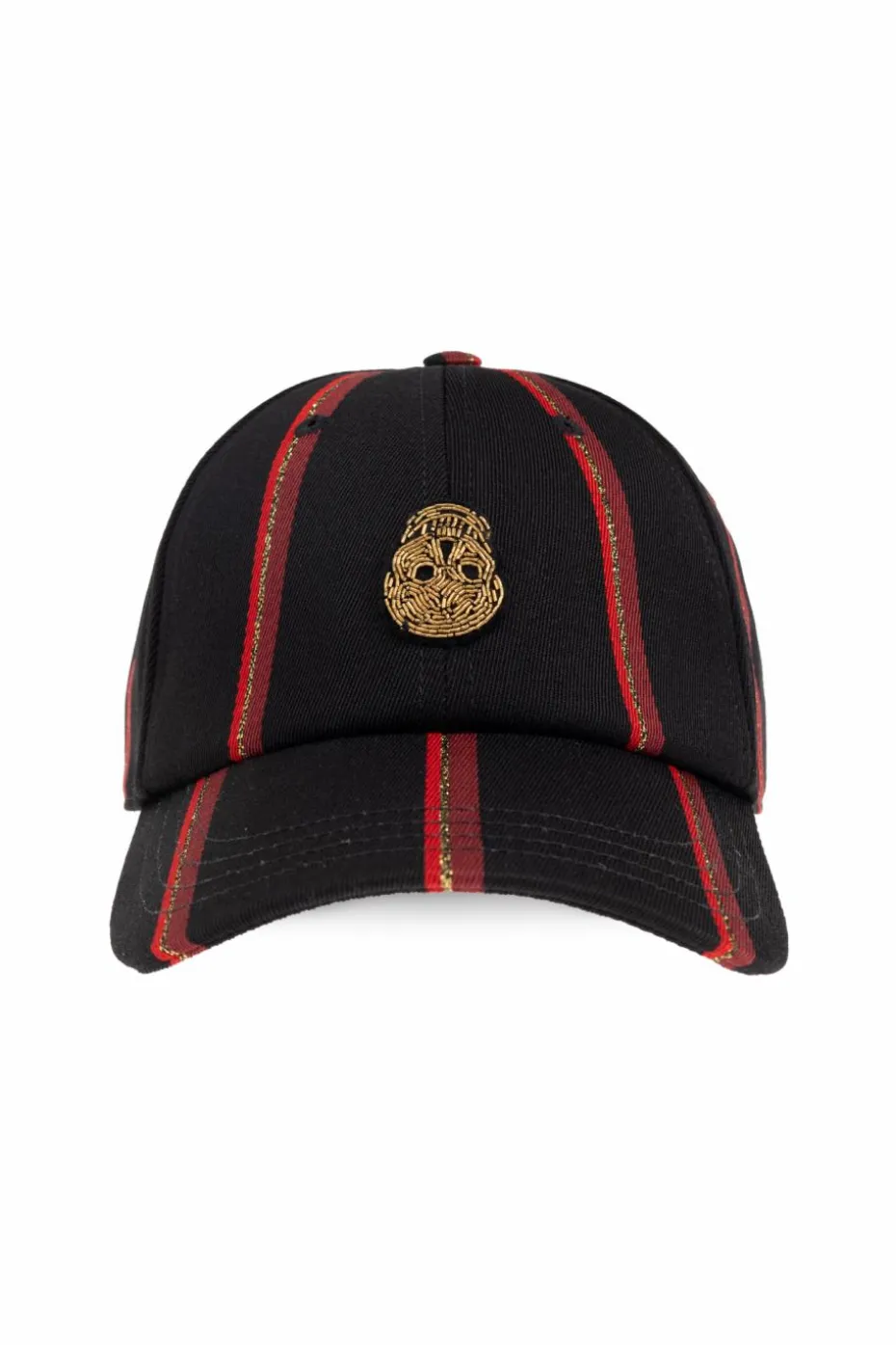Alexander McQueen CZARNY Czapka z daszkiem