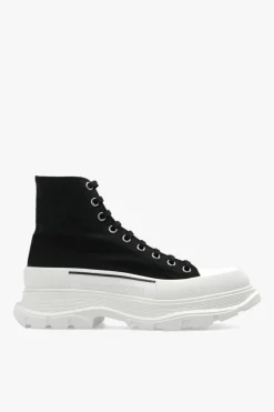 Alexander McQueen CZARNY Buty sportowe logo