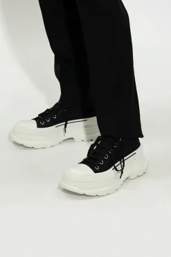 Alexander McQueen CZARNY Buty sportowe logo