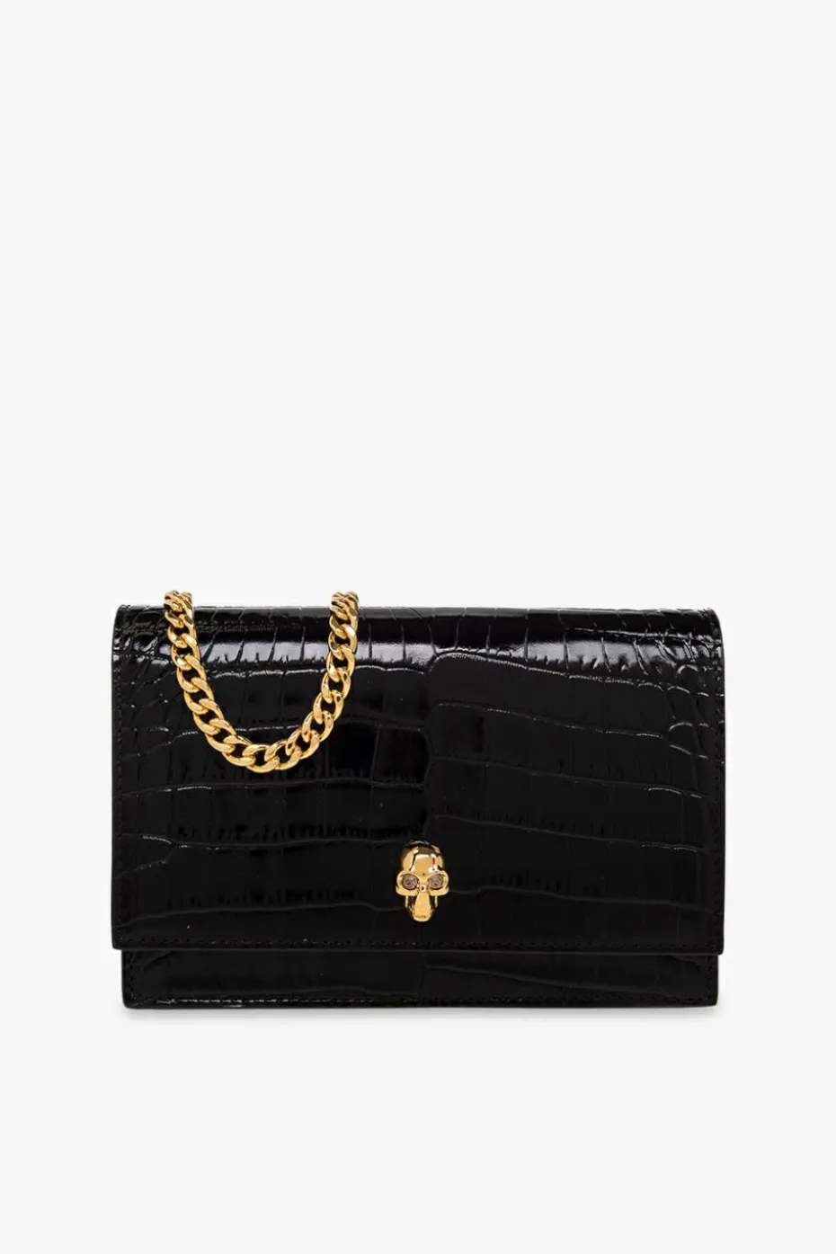 Alexander McQueen CZARNY Kopertówka ‘Skull Small’
