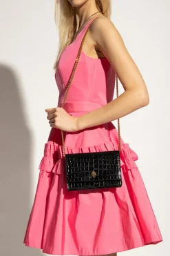 Alexander McQueen CZARNY Kopertówka ‘Skull Small’