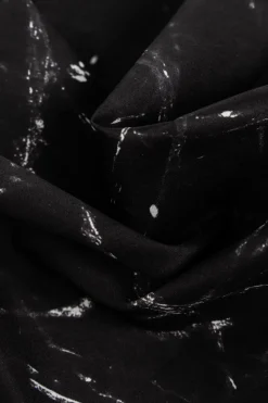 Alexander McQueen CZARNY Bawełniana chusta
