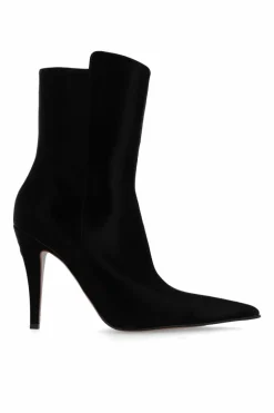 Alexander McQueen CZARNY Botki na obcasie