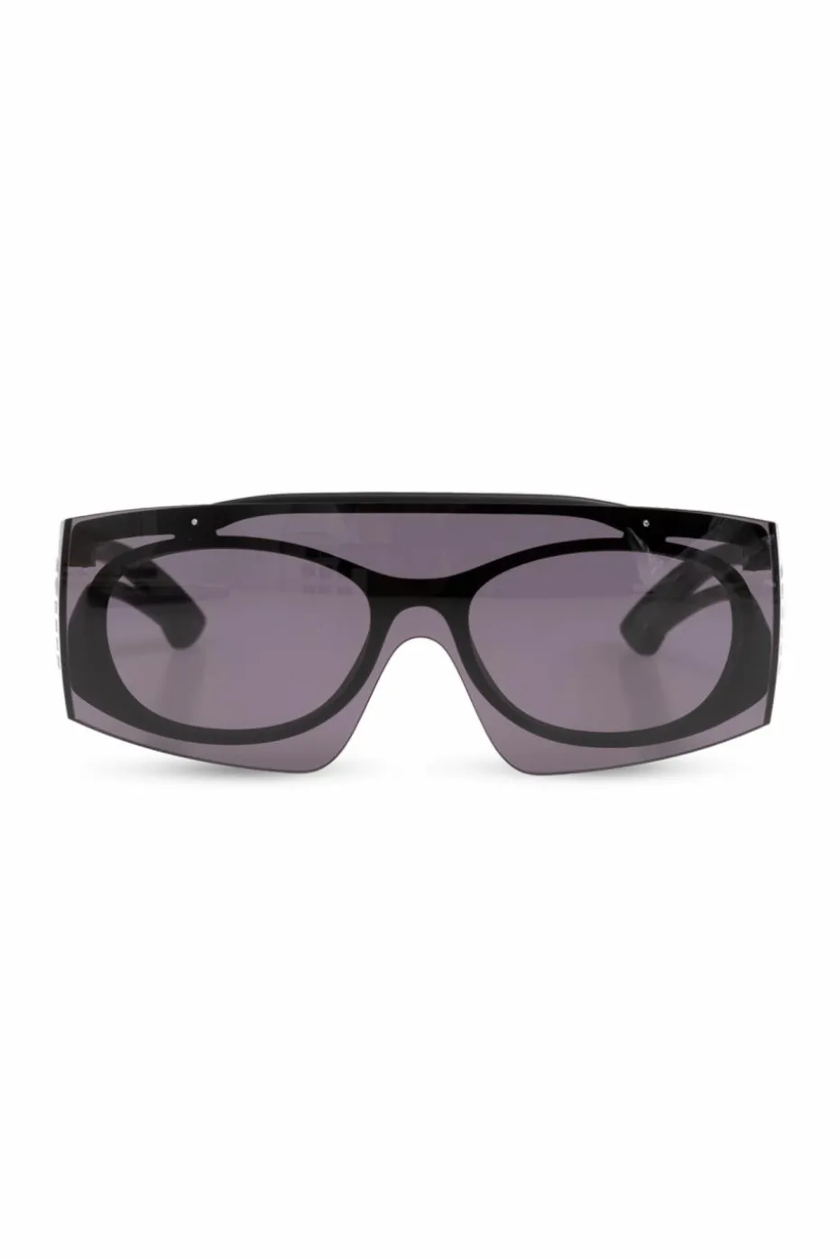 Alexander McQueen CZARNY Okulary przeciwsłoneczne