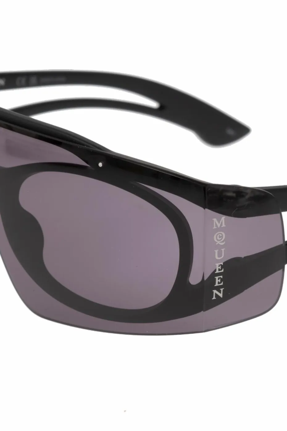 Alexander McQueen CZARNY Okulary przeciwsłoneczne
