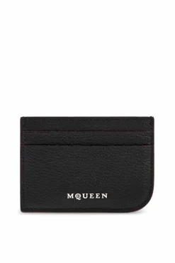 Alexander McQueen CZARNY Etui na karty
