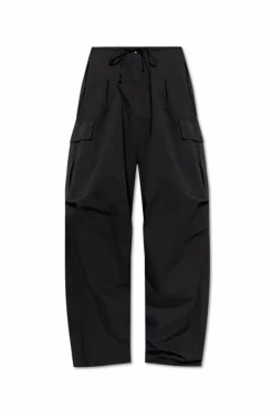Alexander McQueen CZARNY Spodnie typu `cargo`