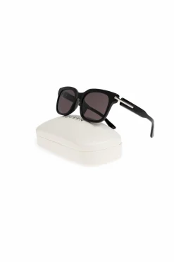 Alexander McQueen CZARNY Okulary przeciwsłoneczne