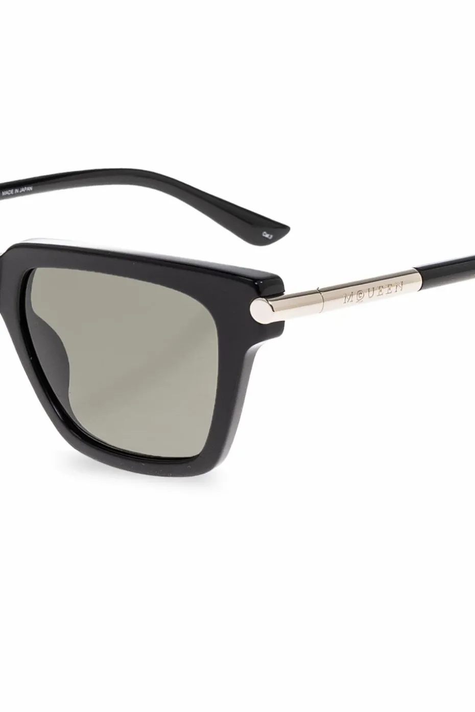 Alexander McQueen CZARNY Okulary przeciwsłoneczne