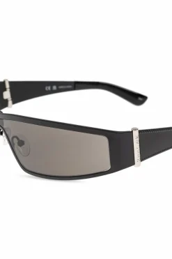 Alexander McQueen CZARNY Okulary przeciwsłoneczne