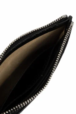 Alexander McQueen CZARNY Skórzana saszetka