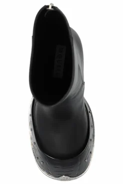 Alexander McQueen CZARNY Botki na platformie