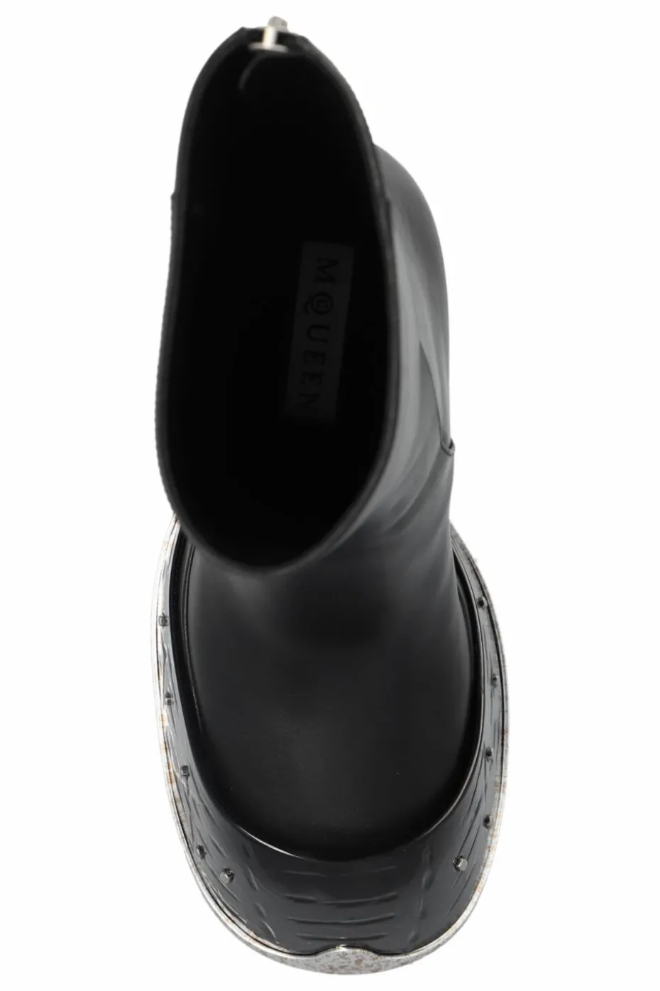 Alexander McQueen CZARNY Botki na platformie