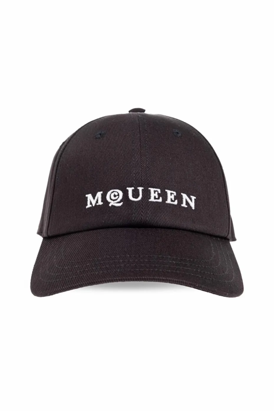 Alexander McQueen CZARNY Czapka z daszkiem