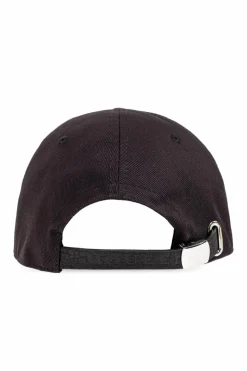 Alexander McQueen CZARNY Czapka z daszkiem