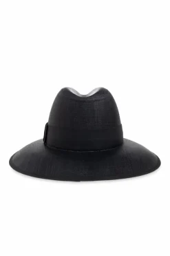 Alexander McQueen CZARNY Kapelusz z logo