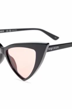 Alexander McQueen CZARNY Okulary przeciwsłoneczne