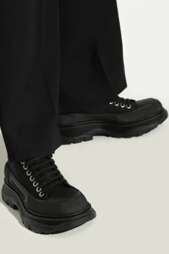 Alexander McQueen CZARNY Buty sportowe na platformie