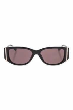 Alexander McQueen CZARNY Okulary przeciwsłoneczne