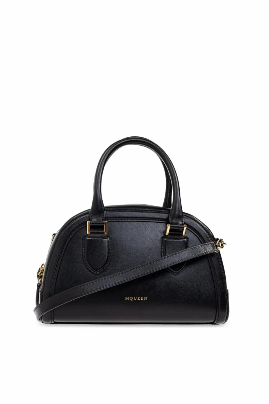 Alexander McQueen CZARNY Torba do ręki `Birdee Boston Minil`