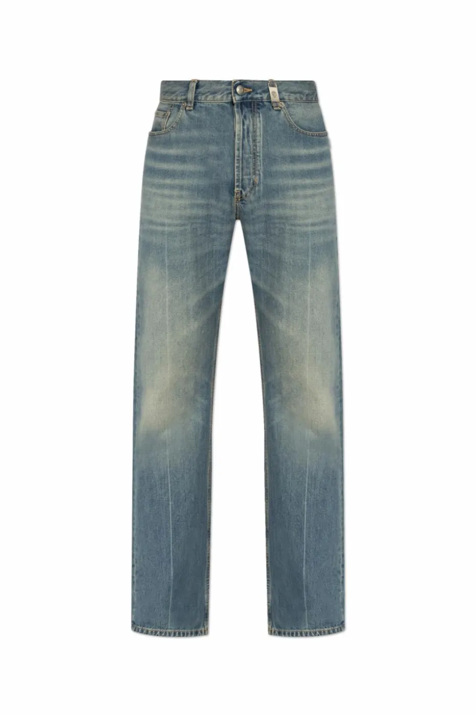 Alexander McQueen NIEBIESKI Jeansy z logo