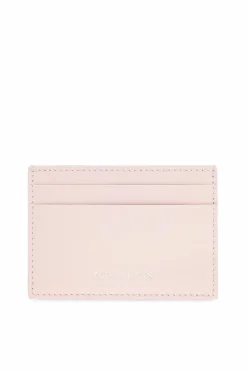 Alexander McQueen RÓŻOWY Skórzane etui na karty