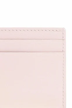 Alexander McQueen RÓŻOWY Skórzane etui na karty