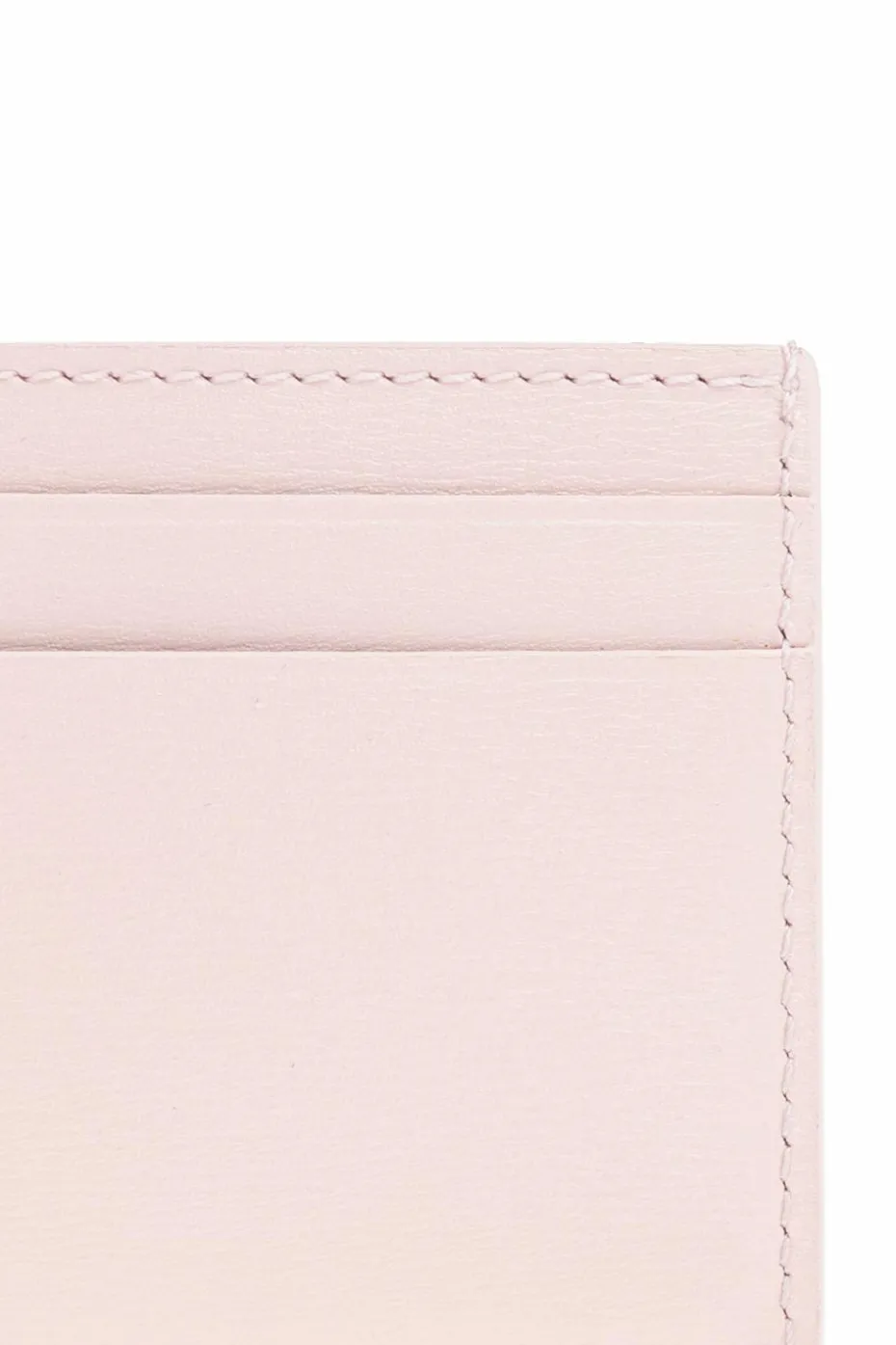Alexander McQueen RÓŻOWY Skórzane etui na karty
