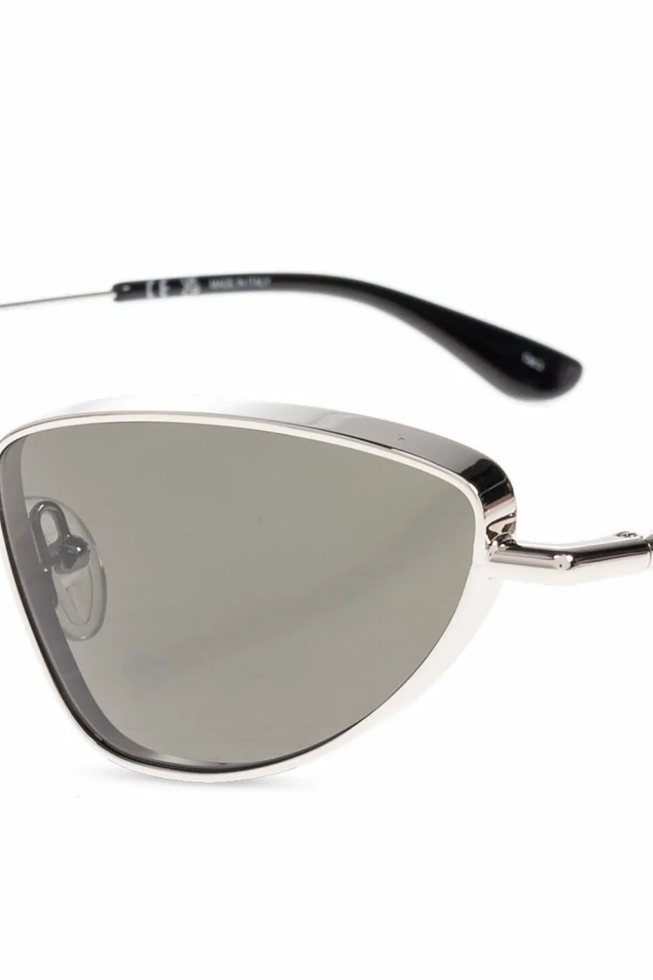 Alexander McQueen SREBRNY Okulary przeciwsłoneczne