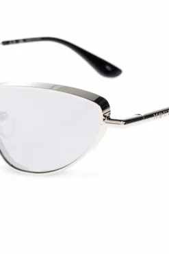 Alexander McQueen SREBRNY Okulary przeciwsłoneczne