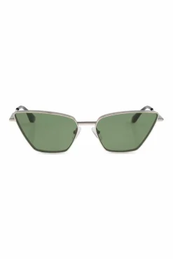 Alexander McQueen SREBRNY Okulary przeciwsłoneczne