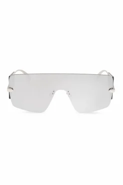 Alexander McQueen SREBRNY Okulary przeciwsłoneczne