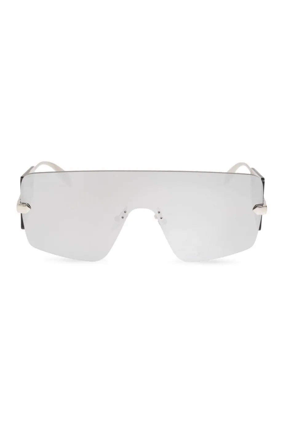 Alexander McQueen SREBRNY Okulary przeciwsłoneczne