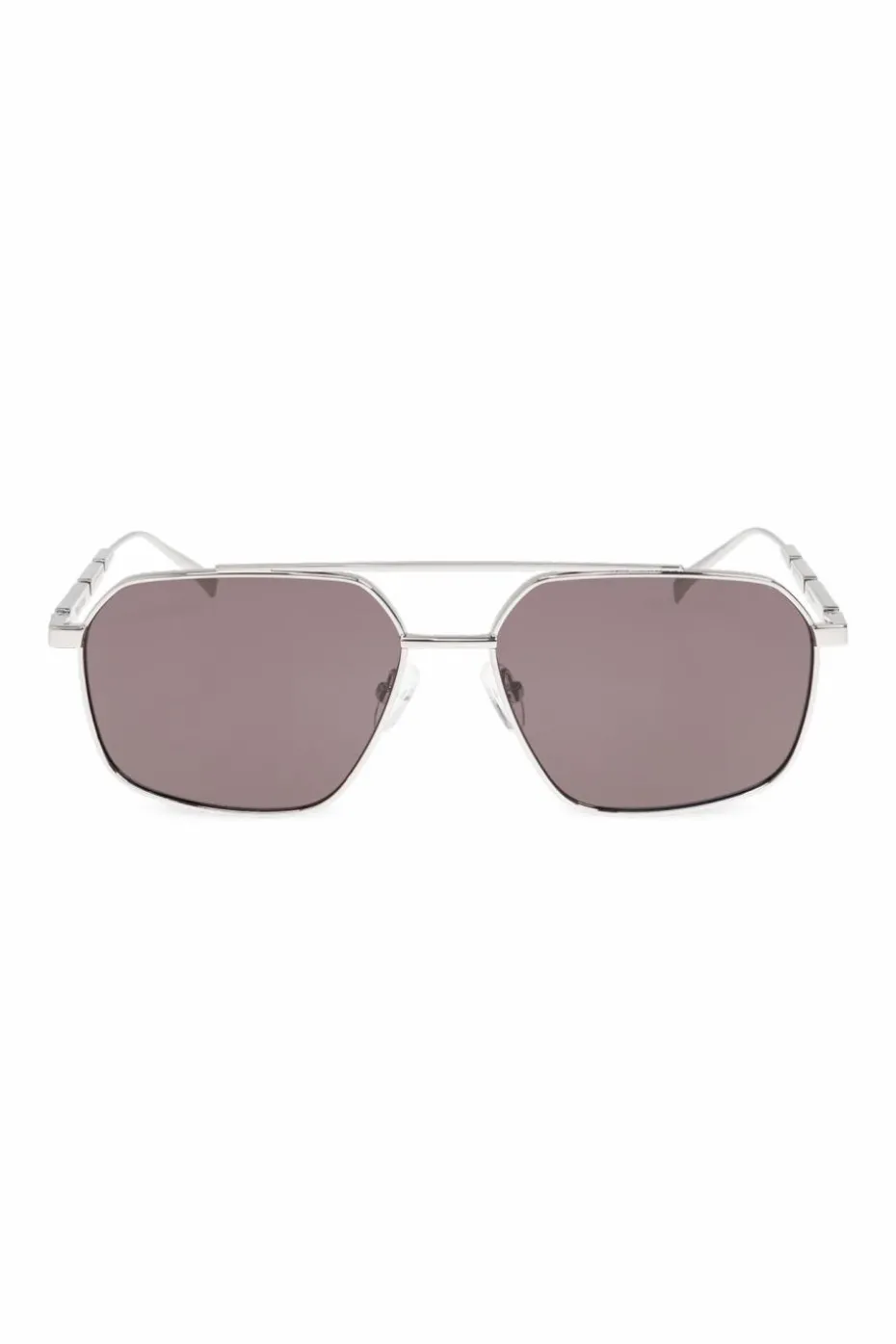Alexander McQueen SREBRNY Okulary przeciwsłoneczne