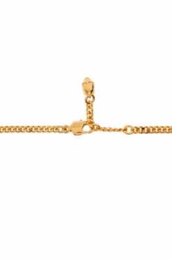Alexander McQueen ZŁOTY Naszyjnik z logo