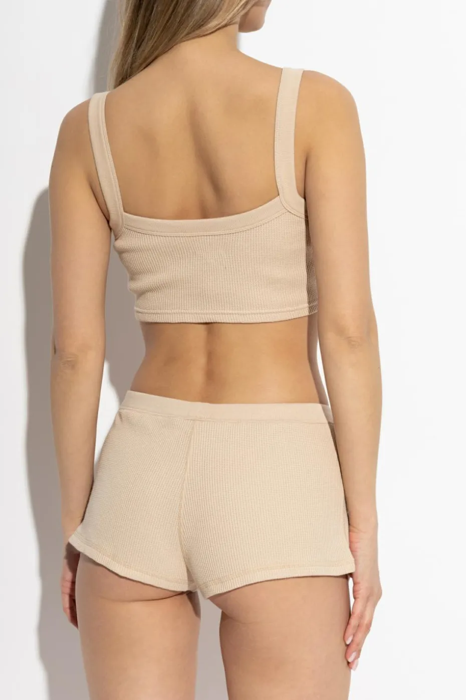 Alexander Wang beżowy Bawełniane figi